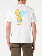 Herren-T-Shirt aus Baumwolle mit Bart-Engel-Aufdruck | DIE SIMPSONS-SONDERAUSGABE