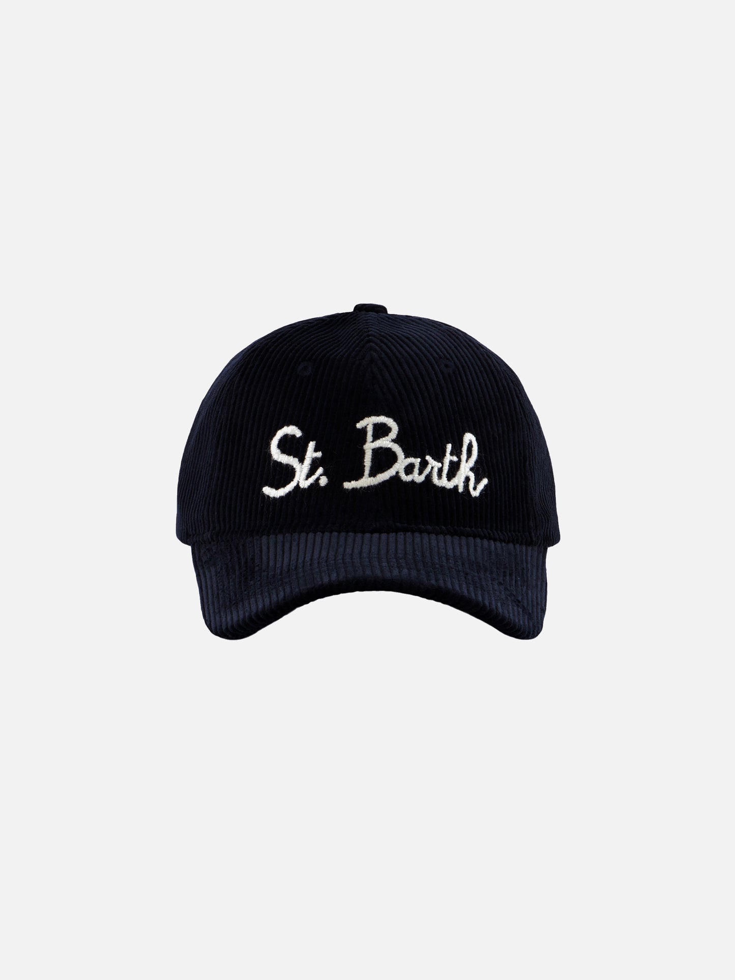 Baseball corduroy cap with St. Barth embroidery - MC2 Saint Barth