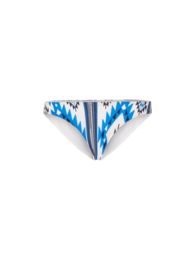 Woman swim briefs with ikat print - MC2 Saint Barth