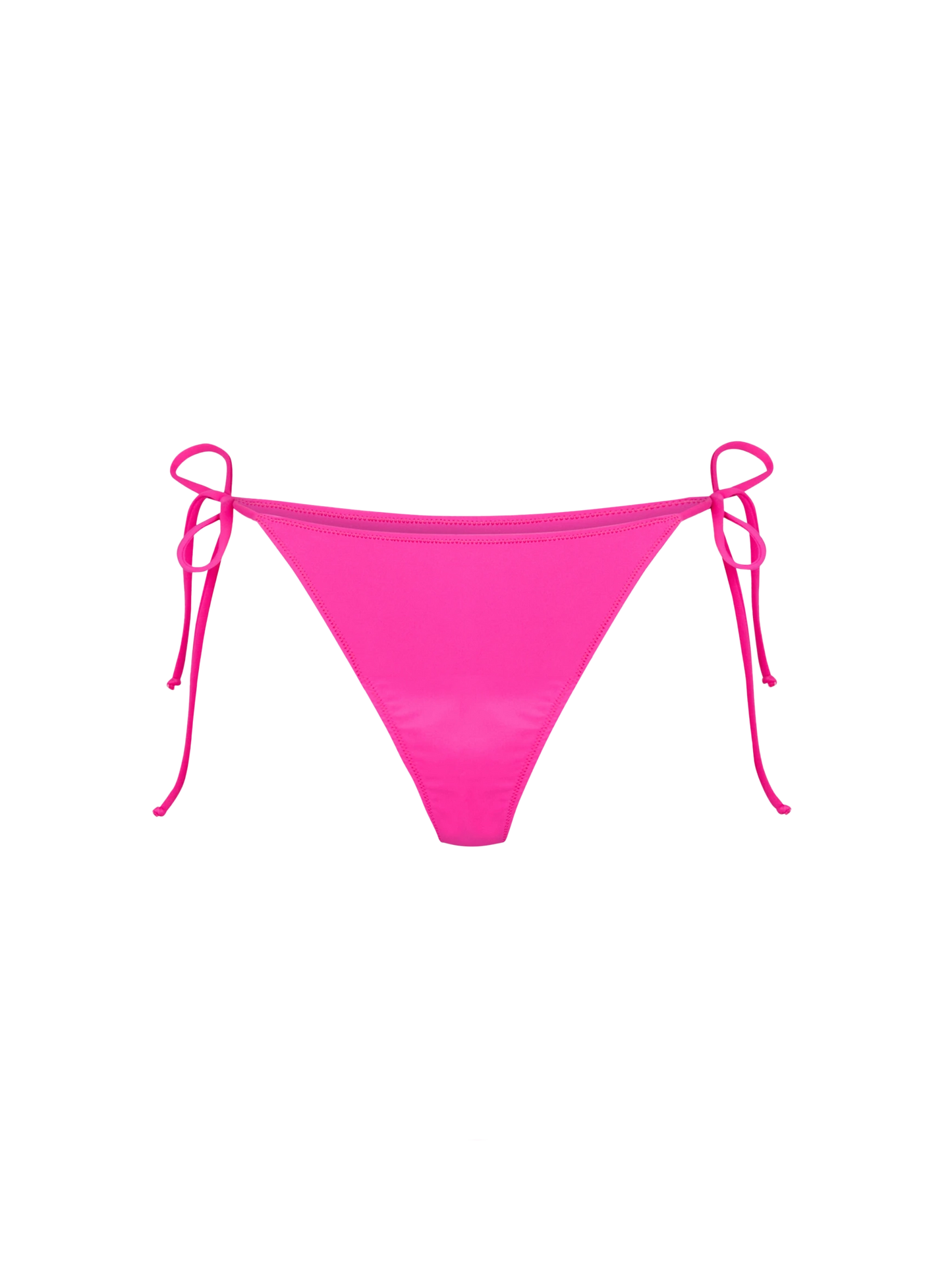 Woman fuchsia swim briefs with side laces - MC2 Saint Barth