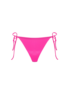 Woman fuchsia swim briefs with side laces - MC2 Saint Barth