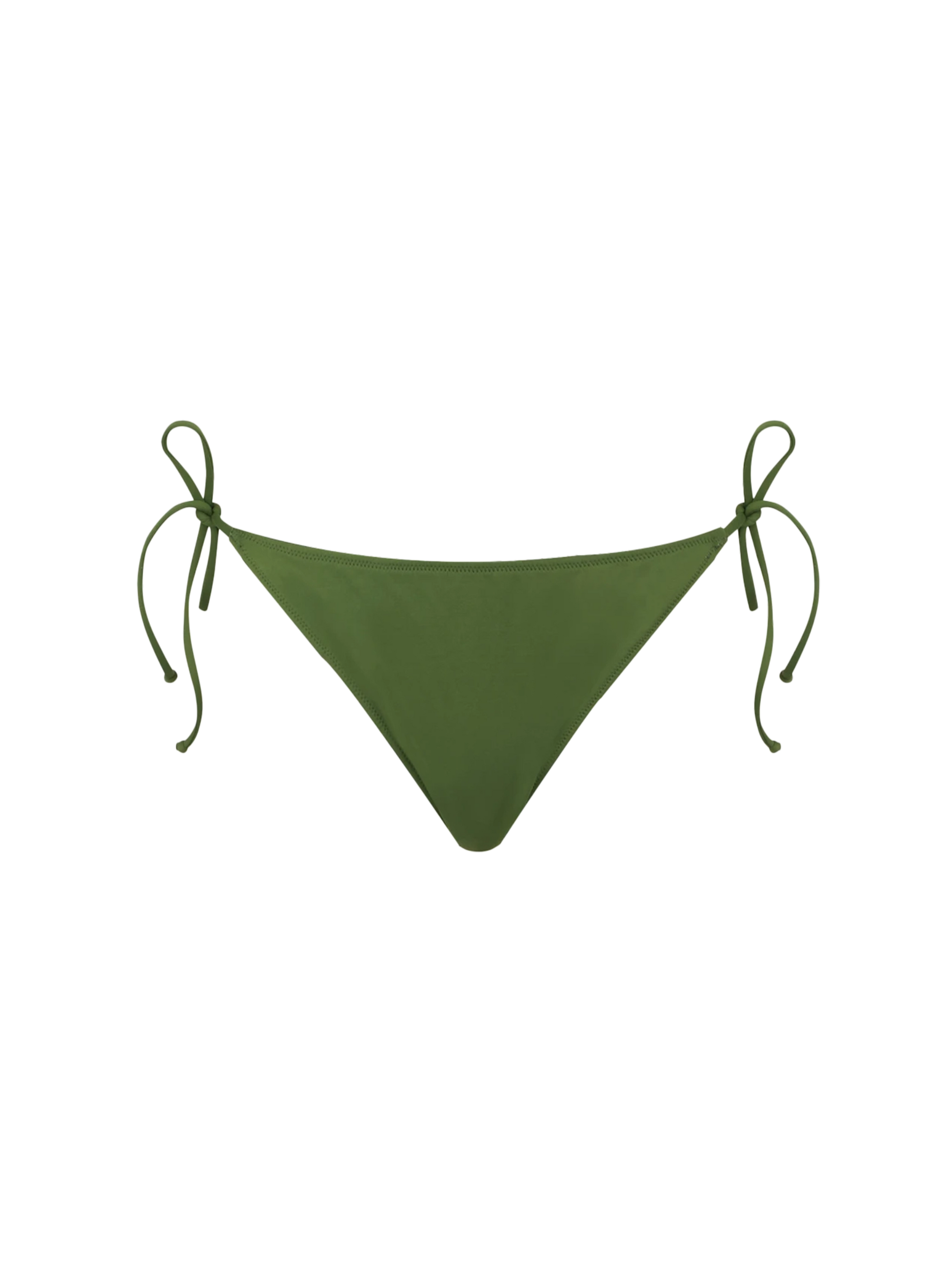 Woman military green swim briefs - MC2 Saint Barth