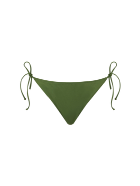 Woman military green swim briefs - MC2 Saint Barth