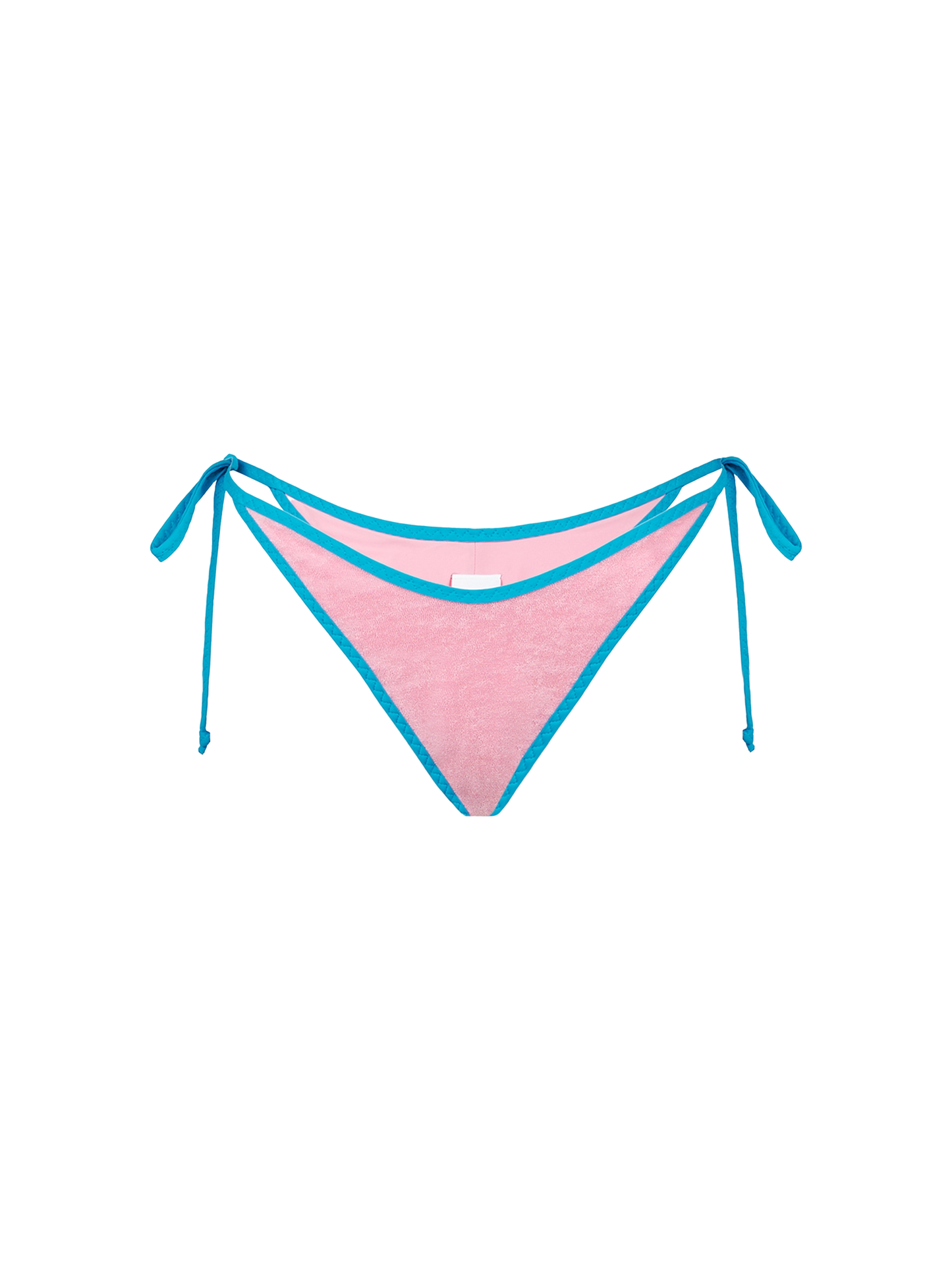 Woman pink terry cheeky swim briefs - MC2 Saint Barth