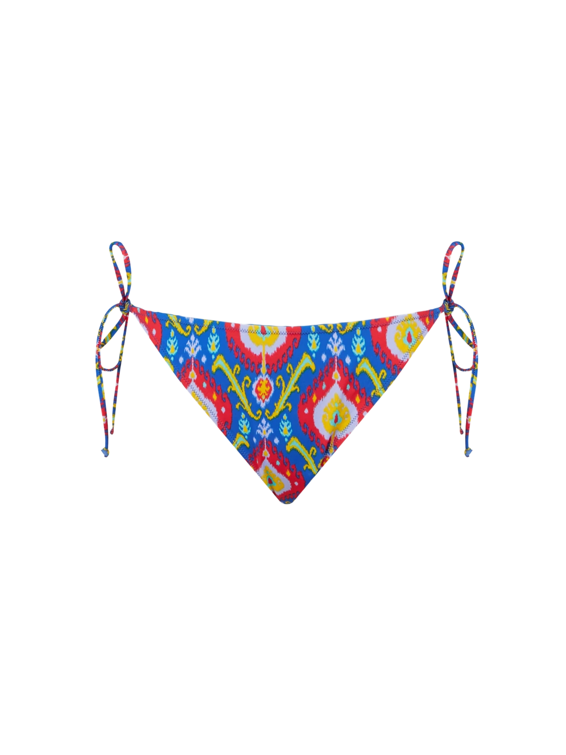 Woman swim briefs with multicolor ikat print - MC2 Saint Barth