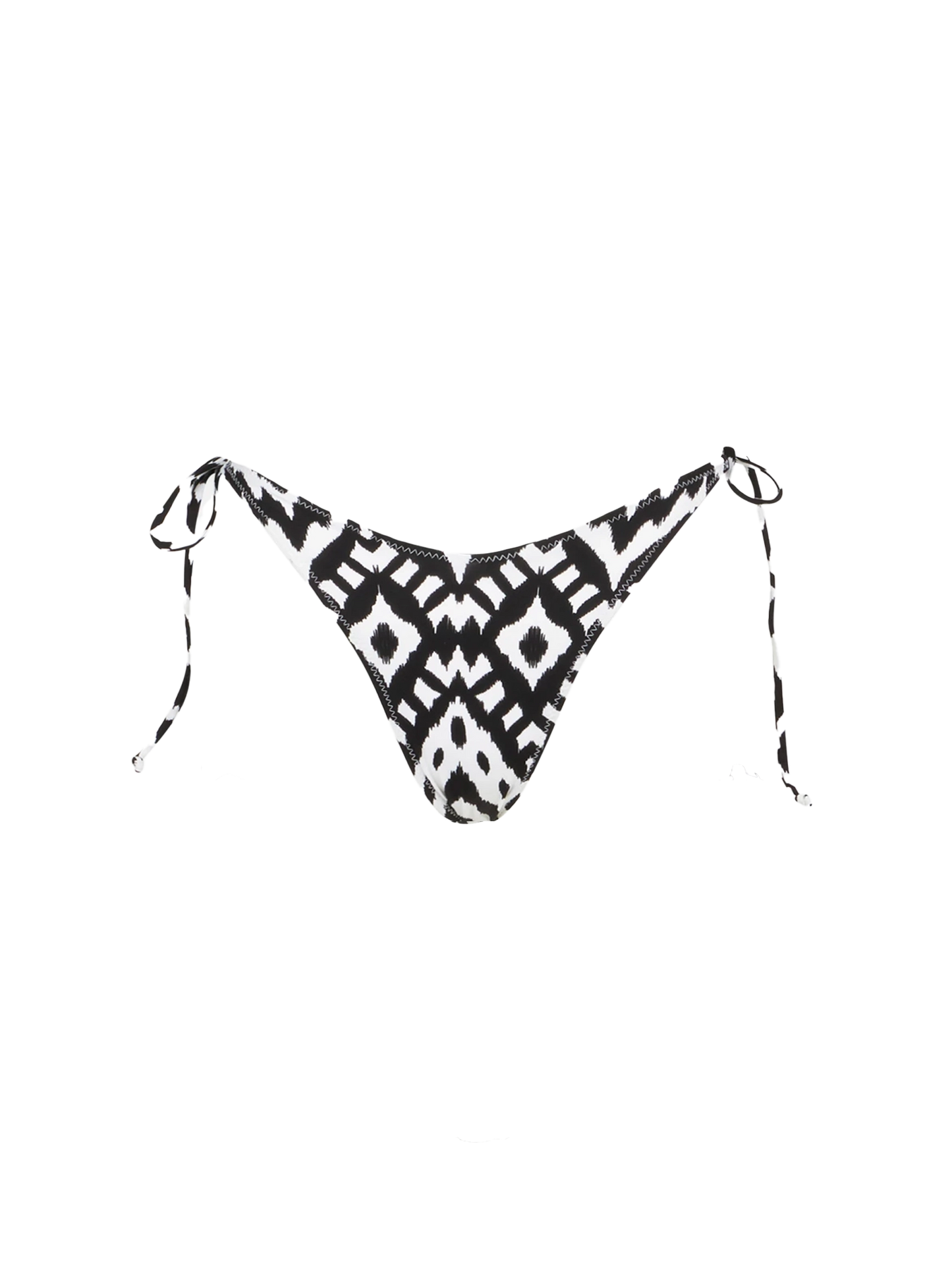 Woman cheeky swim briefs with ikat print - MC2 Saint Barth
