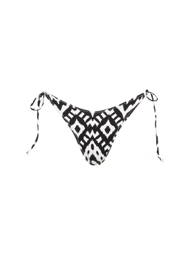 Woman cheeky swim briefs with ikat print - MC2 Saint Barth