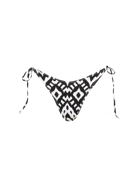 Woman cheeky swim briefs with ikat print - MC2 Saint Barth