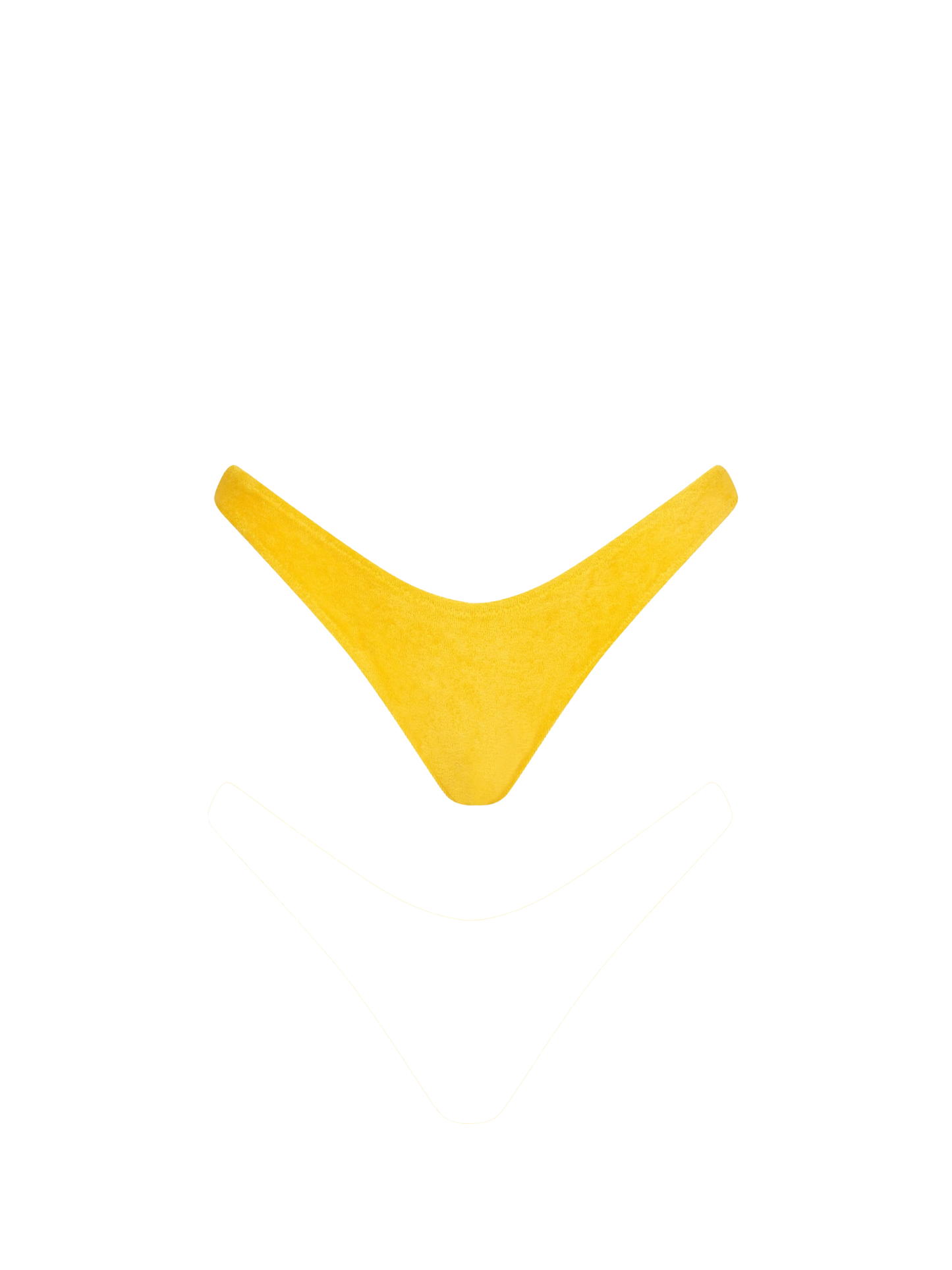 Woman terry cheeky swim briefs - MC2 Saint Barth