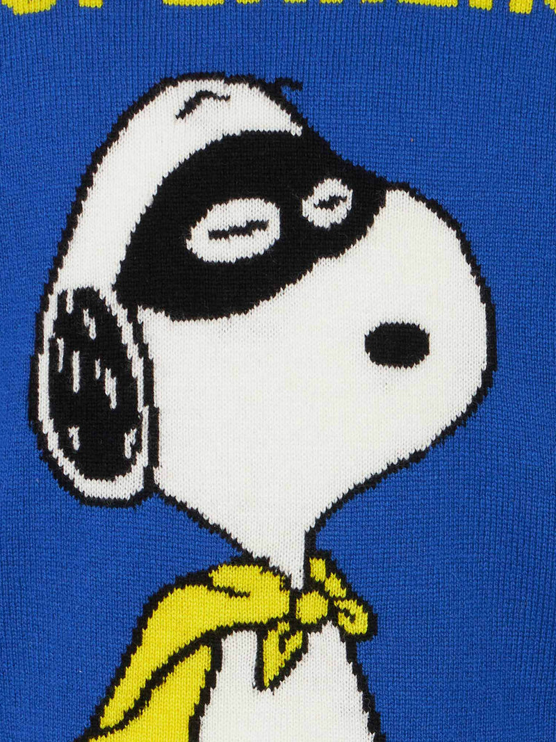 Blauer Jungenpullover mit Snoopy-Superhelden-Aufdruck | SNOOPY – PEANUTS™ SONDEREDITION
