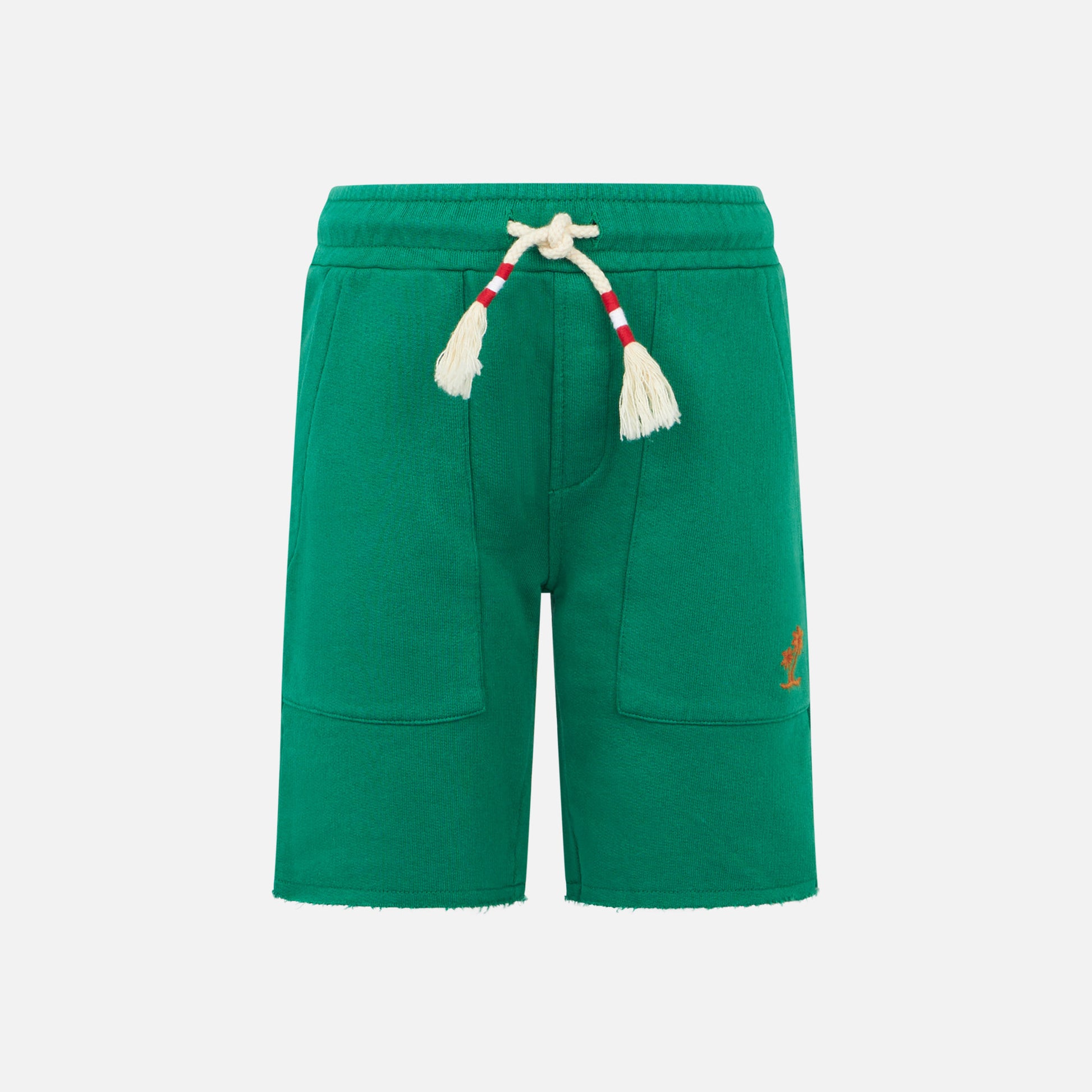Boy cotton green bermuda - MC2 Saint Barth