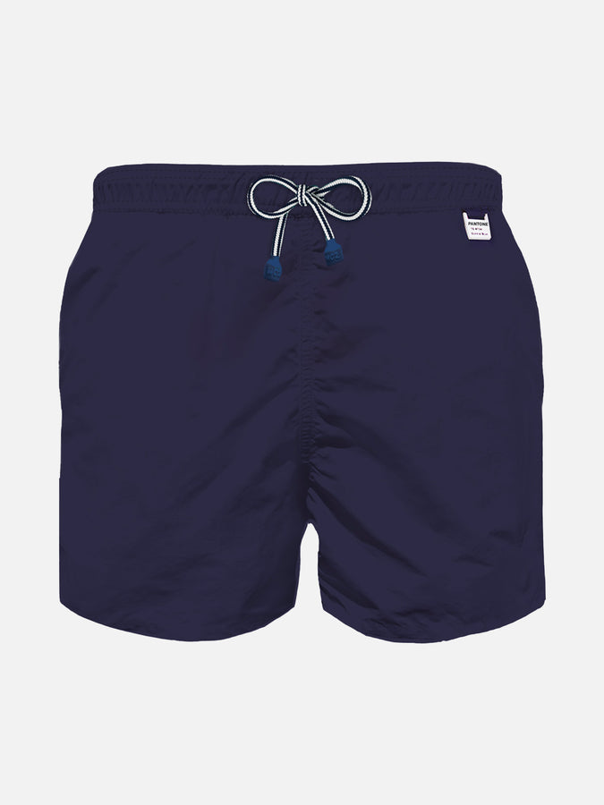 Mc2 Saint Barth Costume da bagno da bambino in tessuto leggero blu navy | Edizione speciale Pantone™