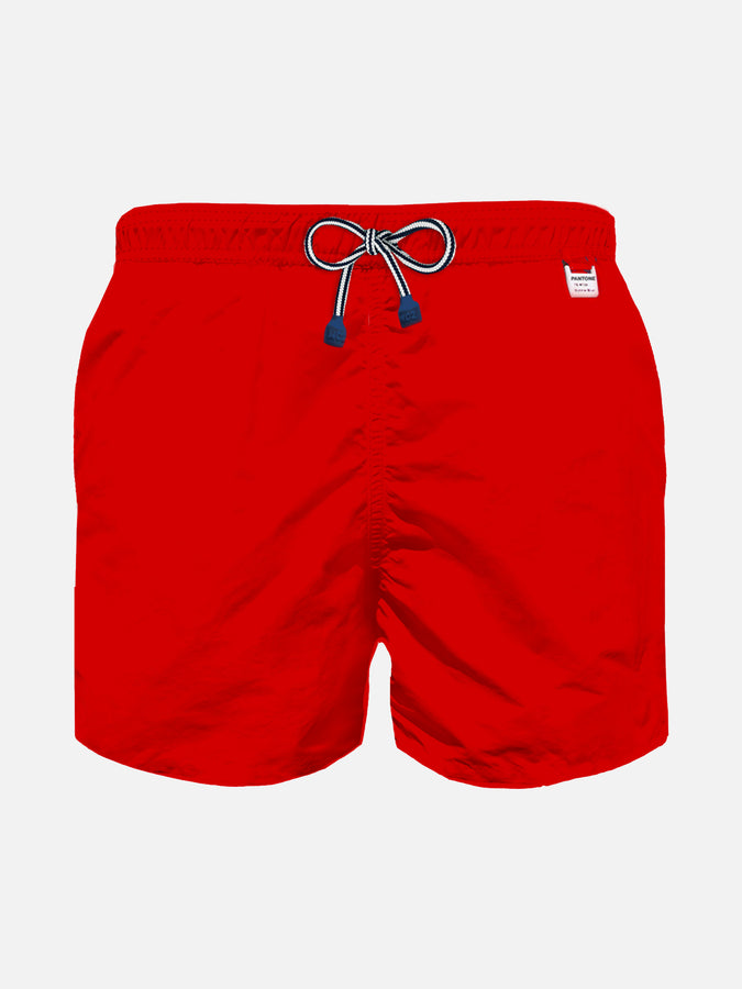 Mc2 Saint Barth Costume da bagno da bambino rosso | EDIZIONE SPECIALE PANTONE™