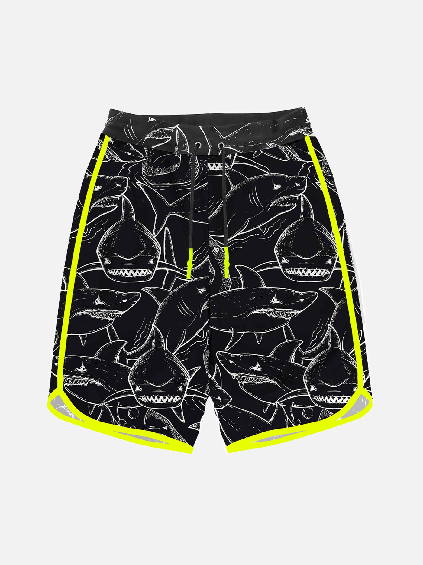 Boy swim shorts with shark print - MC2 Saint Barth