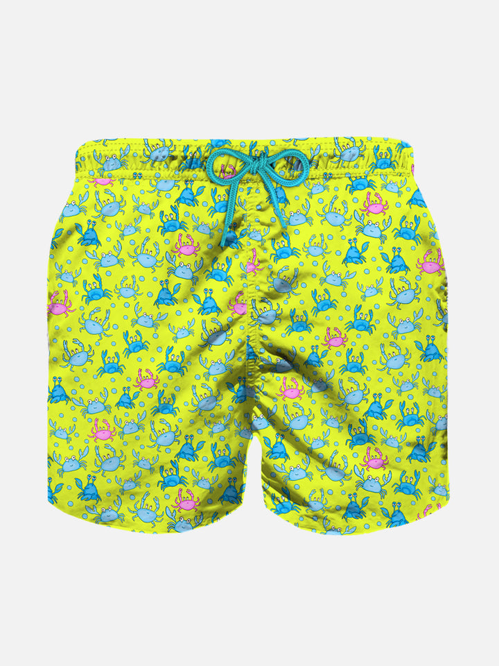 Boy swim shorts with crabs print - MC2 Saint Barth