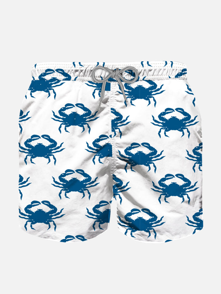 Boy swim shorts with velvet crabs - MC2 Saint Barth