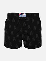 Boy swim shorts with Crypto duck print | CRYPTO PUPPETS® SPECIAL EDITION