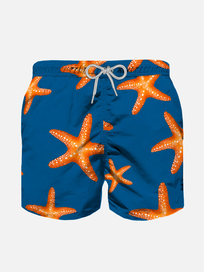 Mc2 Saint Barth Costume da bagno da bambino stampa stelle marine