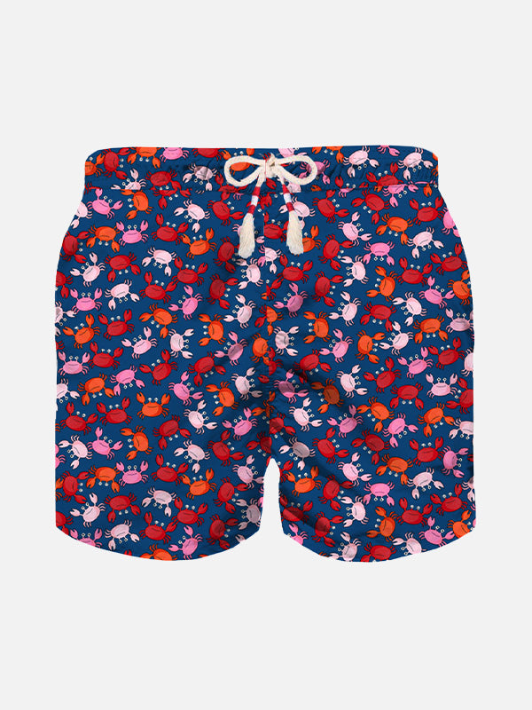 Boy swim shorts with crab print - MC2 Saint Barth