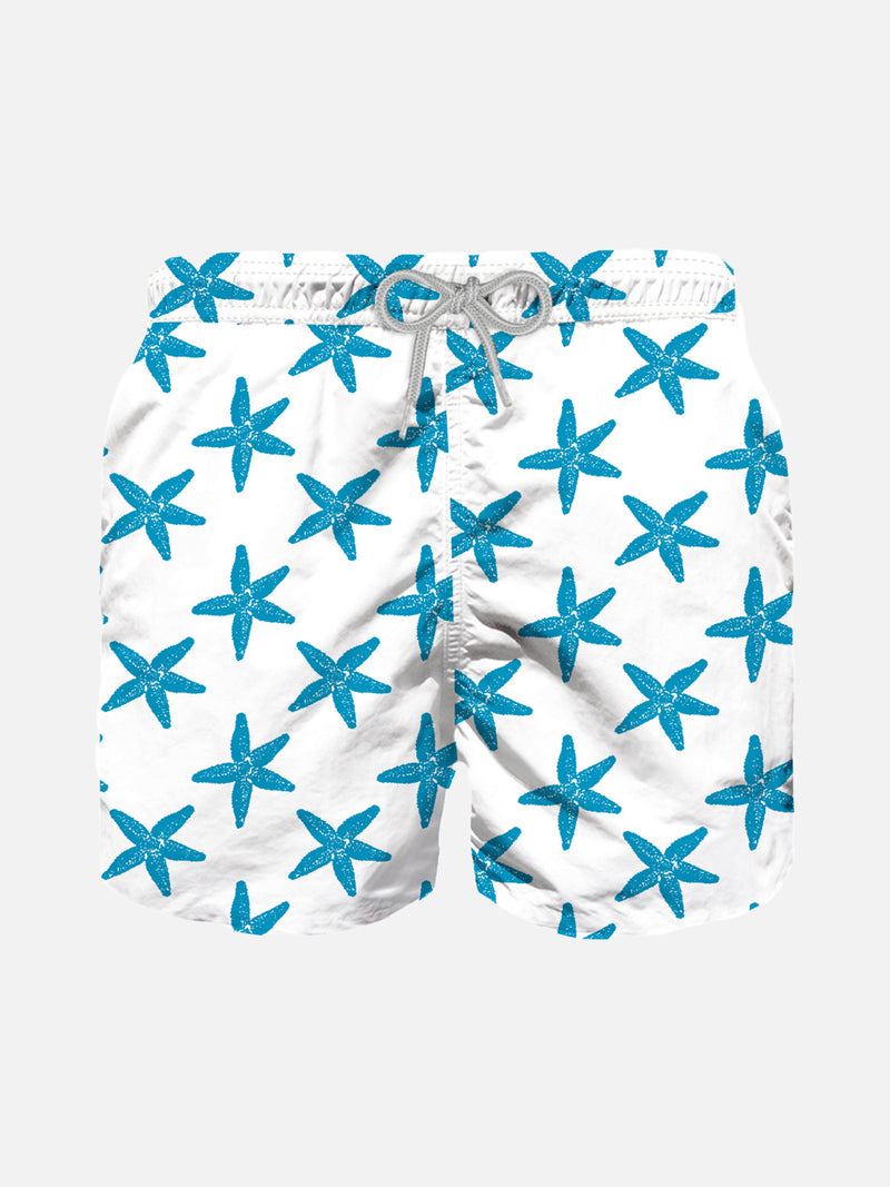 Costume da bagno da bambino con stampa stelle marine