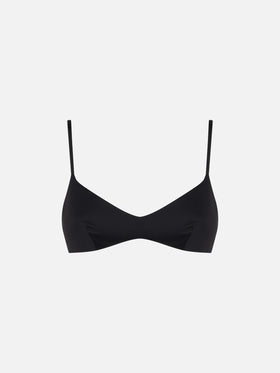 Woman black bralette swimsuit - MC2 Saint Barth