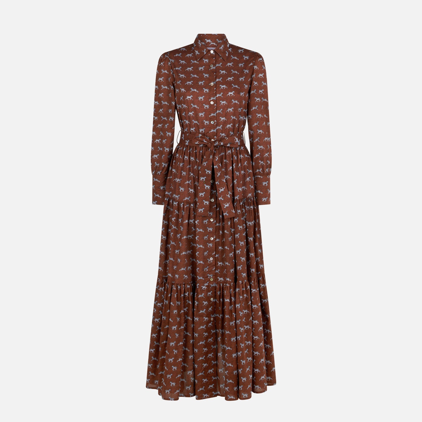 Woman long dress Jensen with zebra print - MC2 Saint Barth