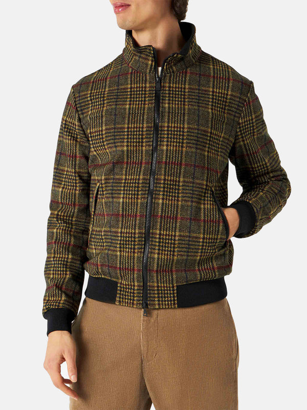 Man mid-weight Prince of Wales bomber jacket