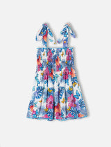 Girl dress butterfly print