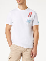 T-shirt in cotone con ricamo Calippo Anyone?| Algida® Edizione Speciale