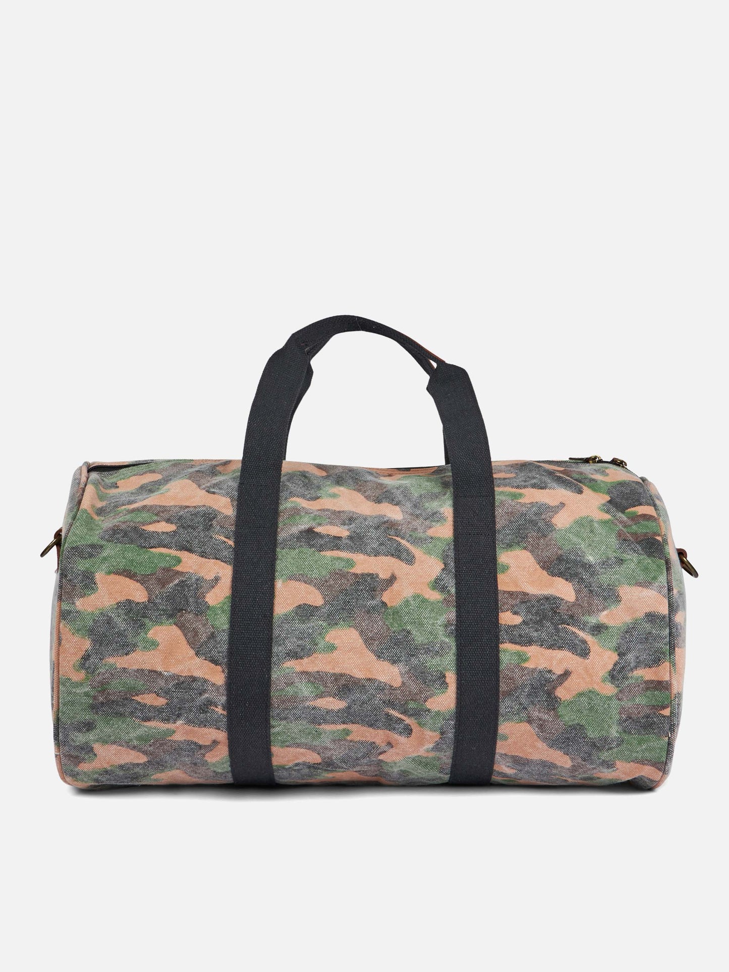 Travel duffel bag with camouflage print - MC2 Saint Barth