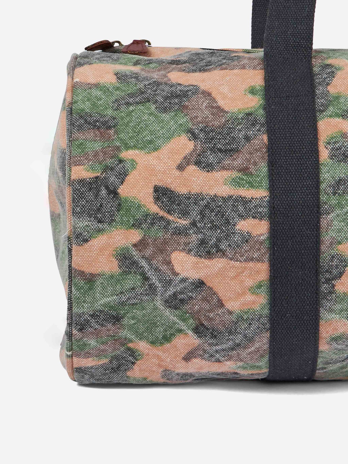 Travel duffel bag with camouflage print - MC2 Saint Barth