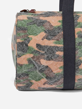 Travel duffel bag with camouflage print - MC2 Saint Barth