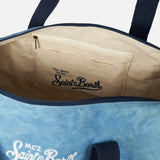 Travel duffel  denim bag