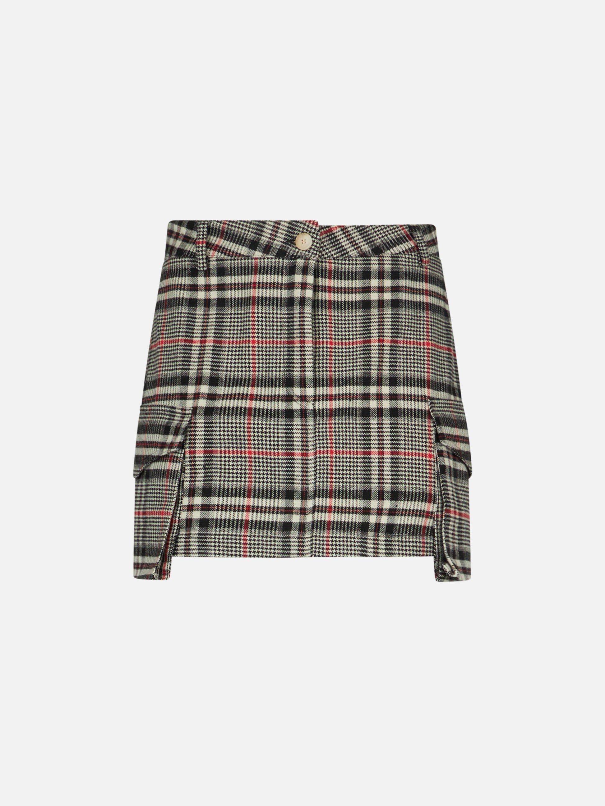 Woman cargo miniskirt with pockets - MC2 Saint Barth