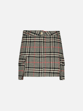 Woman cargo miniskirt with pockets - MC2 Saint Barth