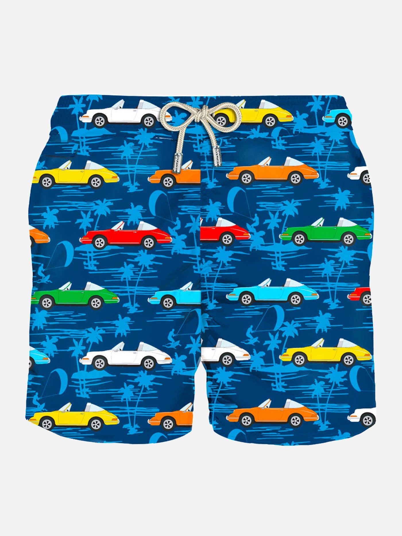 Man swim shorts with cars print – MC2 Saint Barth