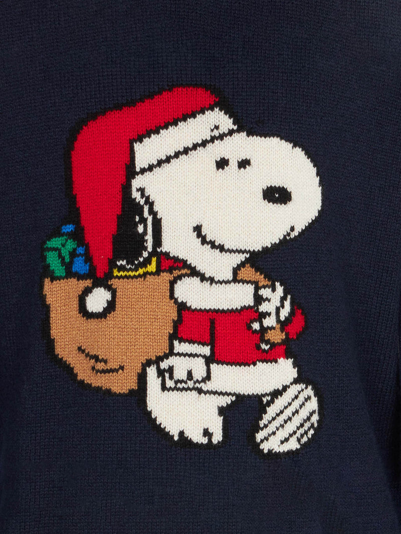 Maglia da bambino girocollo con stampa Snoopy natalizia | EDIZIONE SPECIALE PEANUTS™