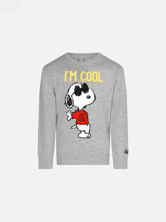 Mc2 Saint Barth Maglia da bambino grigia Snoopy Cool - Special Edition