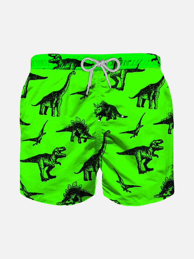 Mc2 Saint Barth Costume da bagno da bambino con stampa dinosauri