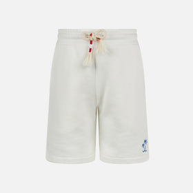 Boy cotton white bermuda - MC2 Saint Barth
