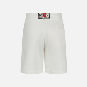Boy cotton white bermuda - MC2 Saint Barth