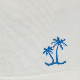 Boy cotton white bermuda - MC2 Saint Barth