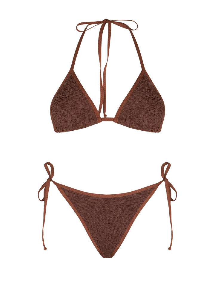Woman crinkle triangle bikini - MC2 Saint Barth