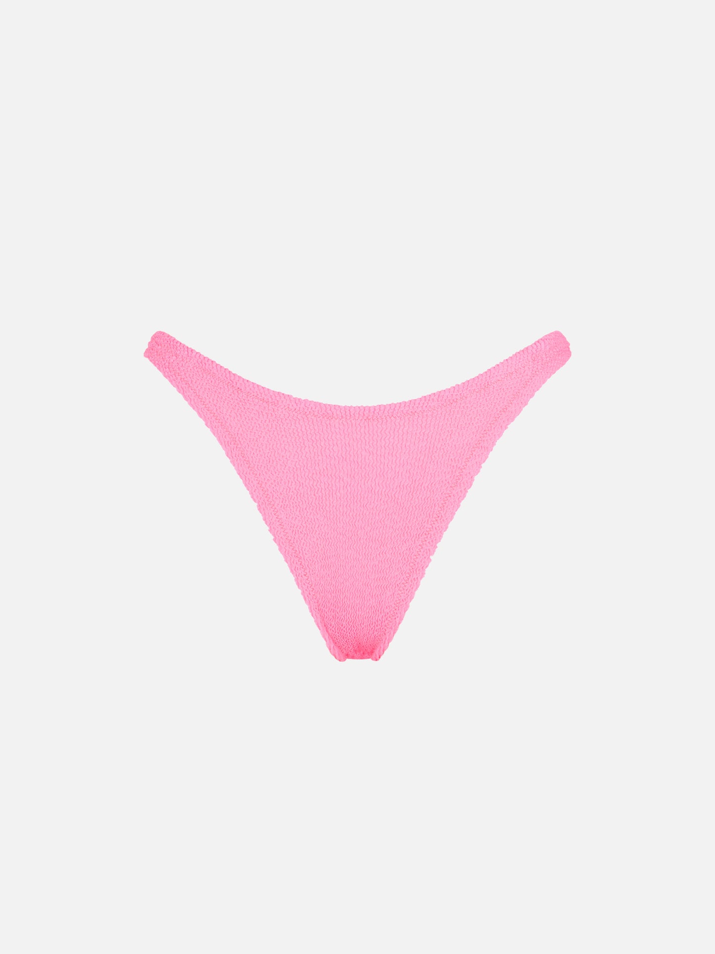 Woman fluo pink crinkle swim briefs - MC2 Saint Barth