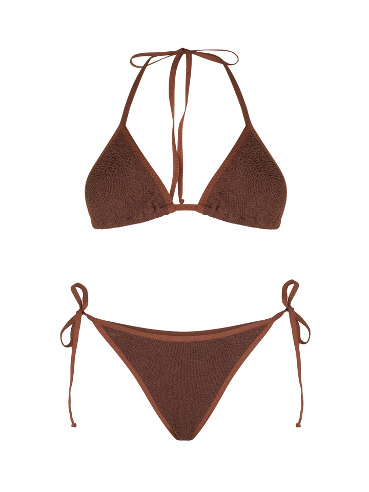 Woman crinkle triangle bikini - MC2 Saint Barth