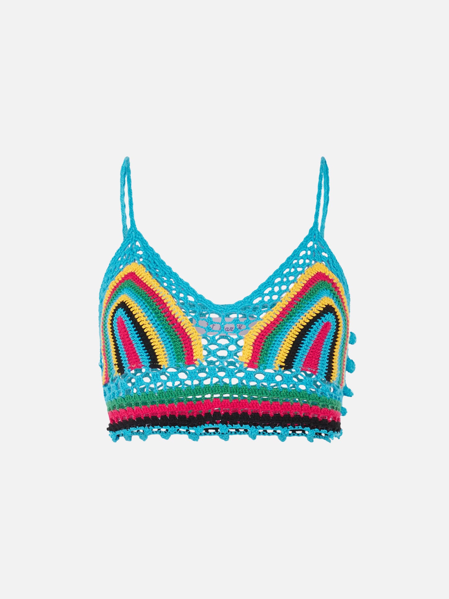 Multicolor crochet top - MC2 Saint Barth