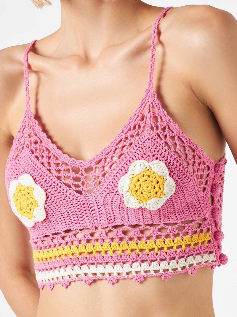 Daisy crochet top