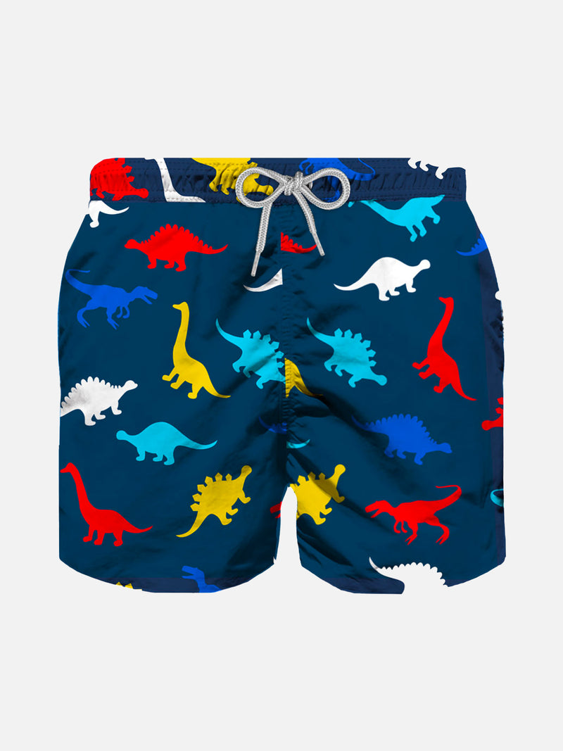 Badeshorts für Jungen mit Dinosaurier-Print