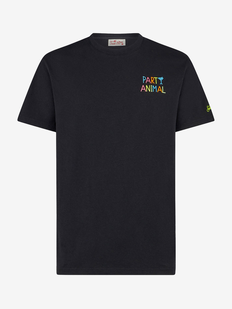 T-shirt da uomo con ricamo PARTY ANIMAL | EDIZIONE SPECIALE DI NIKI DJ