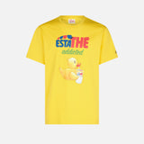 T-shirt da uomo in cotone con stampa papera Estathé | ESTATHE' EDIZIONE SPECIALE